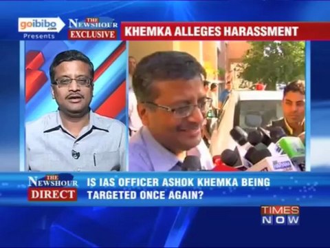 The Newshour Direct: IAS Officer Ashok Khemka