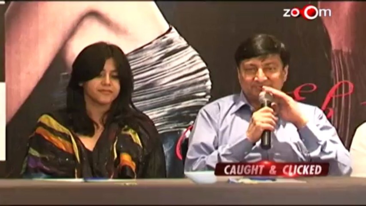 Ekta Kapoor, Konkana Sen at the promotional event of Ek Thi Dayan