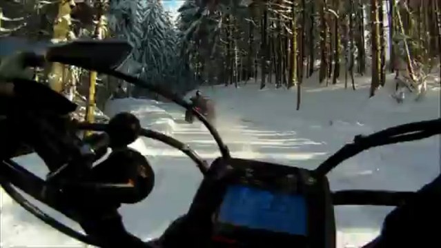 Sortie quad sur la neige 09/02/2013
