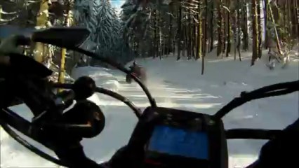 Sortie quad sur la neige 09/02/2013