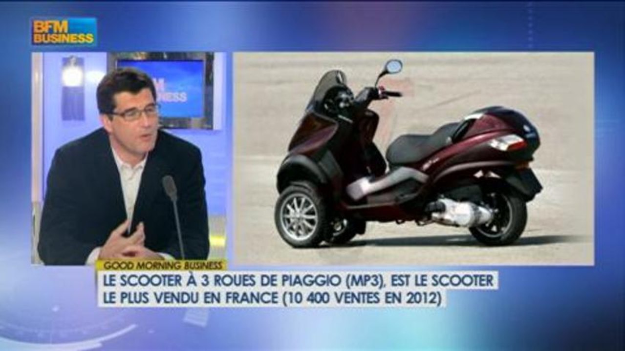 Piaggio et le salon du scooter : Laurent Videmont dans Good Morning Business - 5 avril