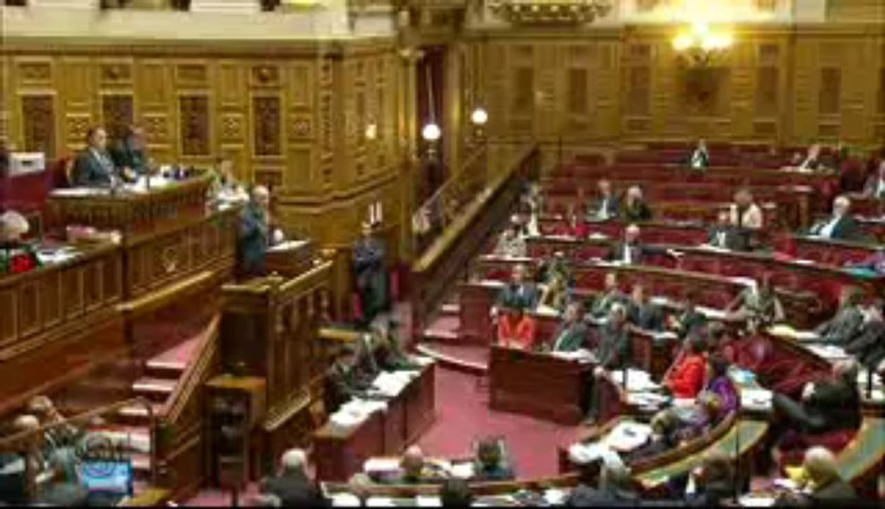 Jean-Michel Baylet défend le "Mariage pour tous" au Sénat