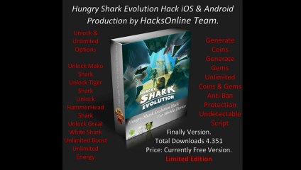 Hungry Shark Evolution Hack 2013 Free Download
