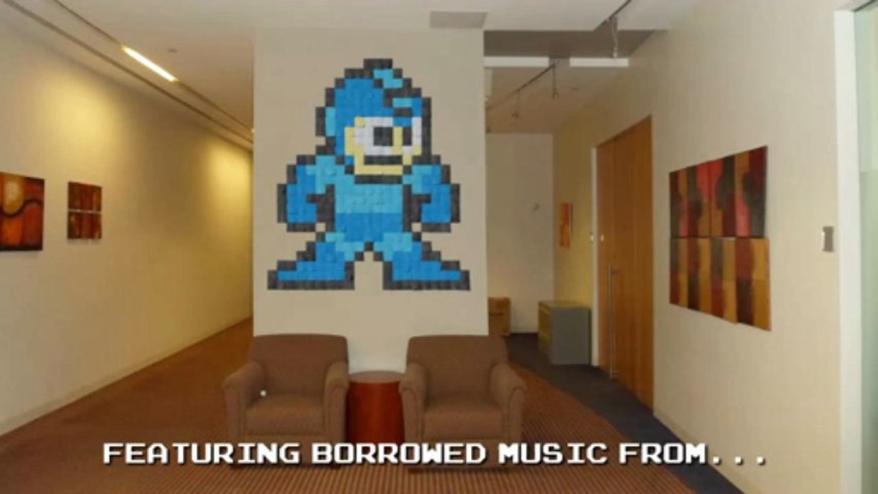 Post-it Note Arcade - Stop Motion Animation [HD]