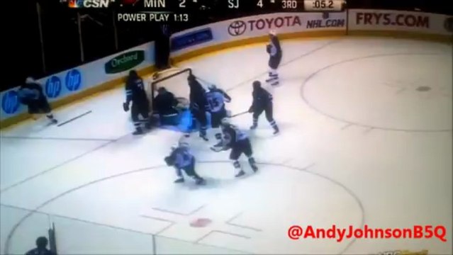 Majon International Ripoff- Marc-Édouard Vlasic Slash On Dany Heatley-Majon International Ripoff