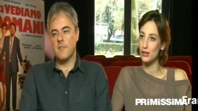 Intervista a Francesca Inaudi e ad Andrea Zaccariello regista del film Ci vediamo domani