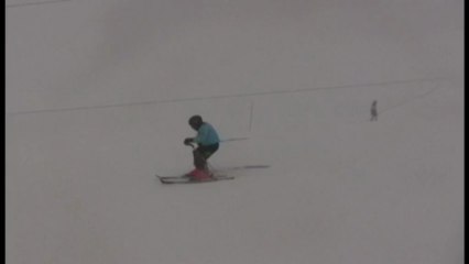 Section HPSAC, entrainement slalom spécial avec une météo CATA