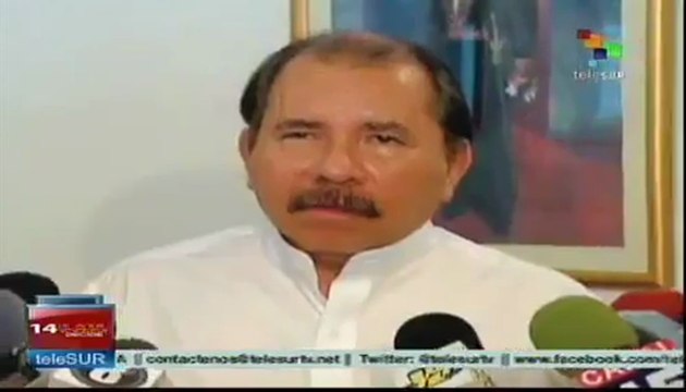 Daniel Ortega expresa respaldo a Nicolás Maduro