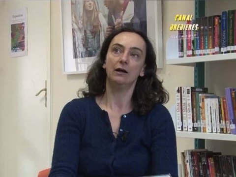 Rencontre avec Marie-Noëlle Boutin lors de son exposition à Brebières