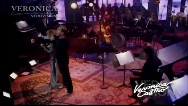 Verónica Castro en 1a Fila de Cristian Castro