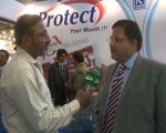 Nadeem Roomi Director(Protect)Dental Seminar in Expo Lahore Pakistan