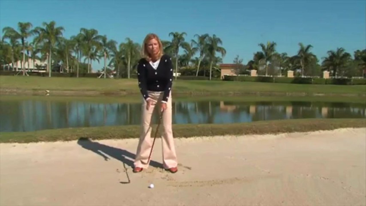 Learn how to hit Bunker Shots with Kellie Stenzel
