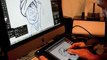 Drawing with a Wacom Cintiq Tablet