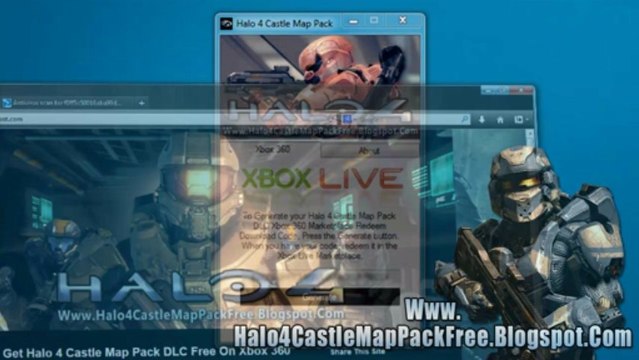 Halo 4 Castle Map Pack DLC Free Xbox 360