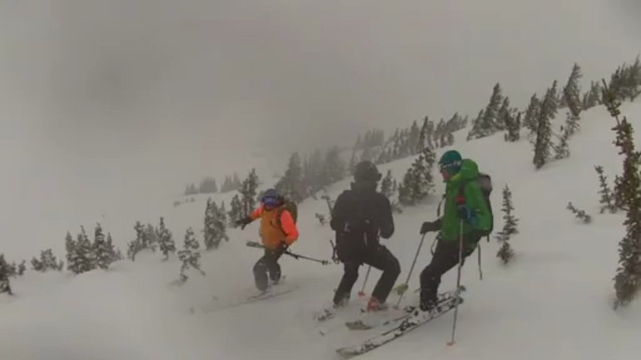 Pour le dernier jour, la neige est venue à nous SUPER HEUREUX