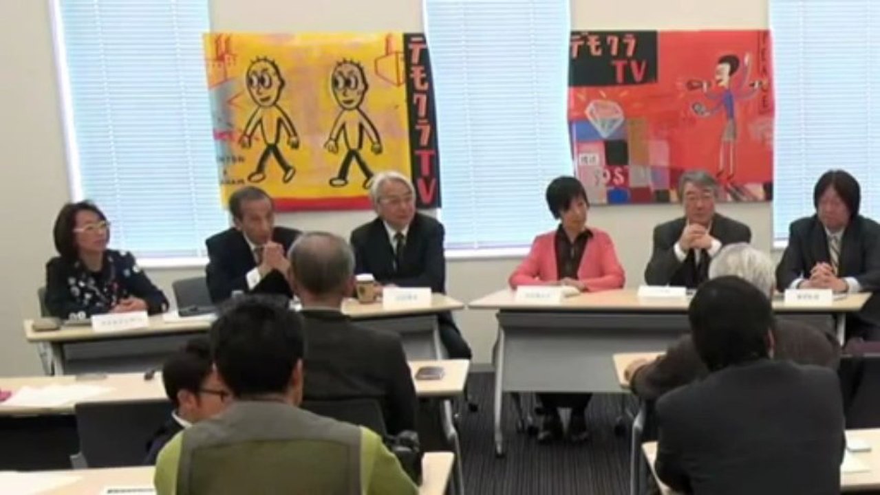20130326 2/2 デモクラＴＶ開局記者会見 山田厚史 マエキタミヤコ他