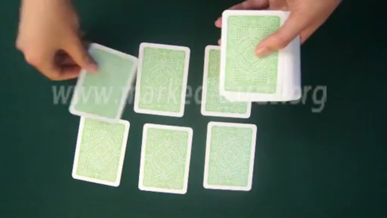 Modiano Texas Hold'em-Green1-MARKED-PLAYING-DECKS