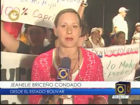 Capriles: ¿Quién puede dejar de luchar si hay un pueblo que quiere luchar?