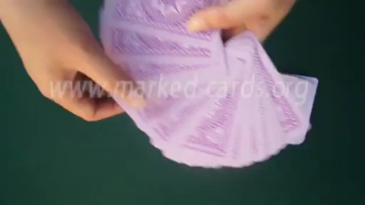 Modiano Cristallo-Purple-MARKED-PLAYING-DECKS