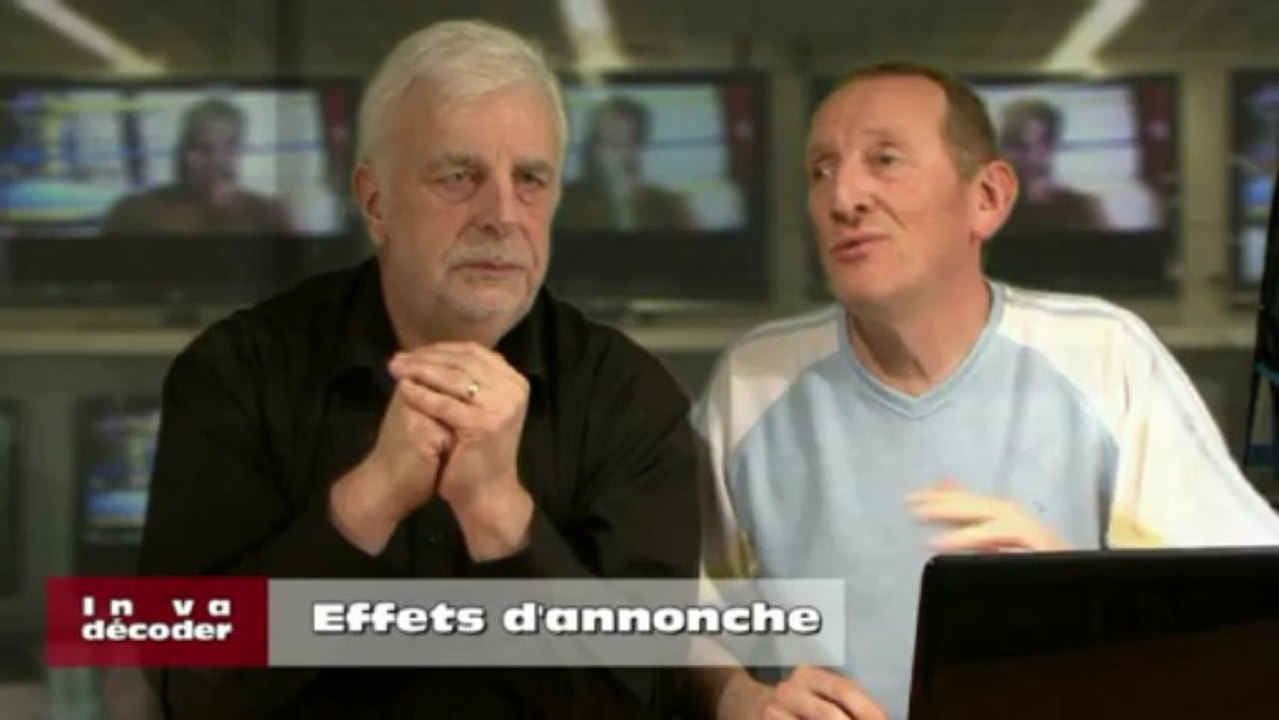 In va décoder sec..!!  Effets d'annonche...