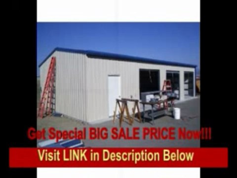 [BEST PRICE] Duro Steel 30x30x16 Metal Building Kit Residential Garage Auto Lift Workshop