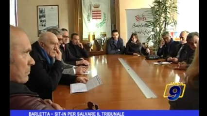 Barletta | Sit-In per salvare il Tribunale