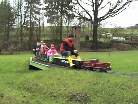 Echtdampftreffen 5 Zoll Gartenbahn Nikolausdampf 09.12.2007 im Huserland letzter Teil