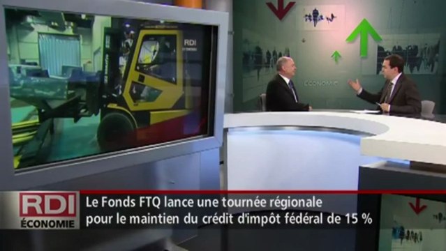 RDI Économie - Entrevue Yvon Bolduc