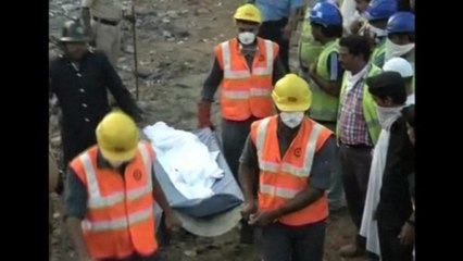 India building collapse deaths rise