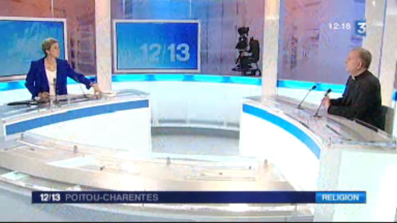 Père & Moniale - JT 12-13 France 3 Poitou-Charentes du 04/04/2013