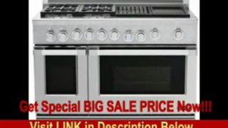 [REVIEW] DCS Professional 48 In. StainlStainless Steel Pro-Style Dual Fuel Natural Gas Range - RDU484GGN
