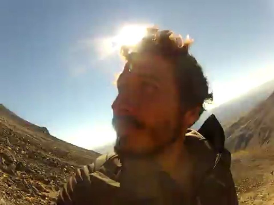Tongariro - descente 1