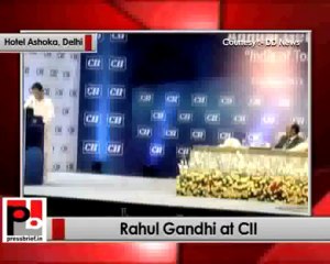 Rahul Gandhi speaks at CII Annual meet Part 2
