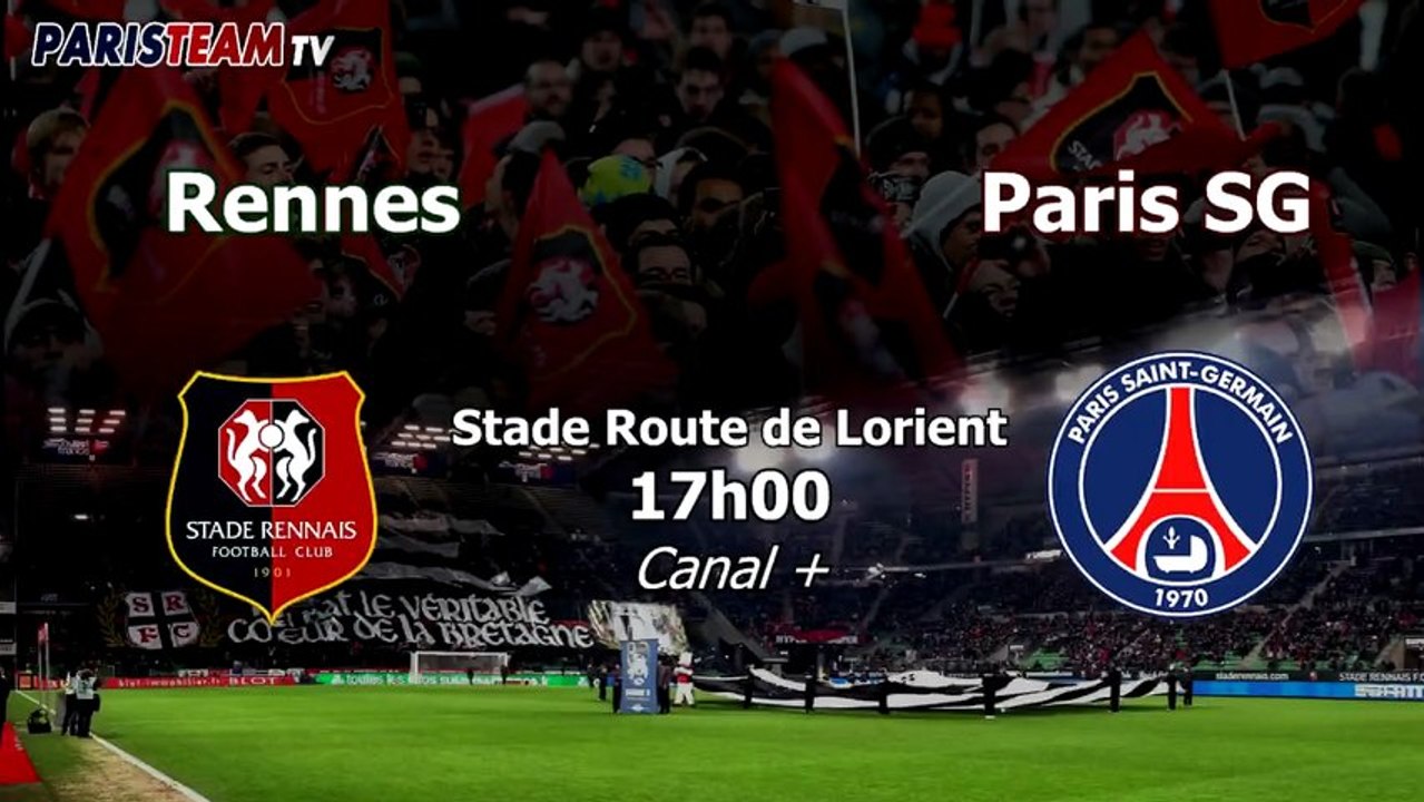 Présentation Rennes / PSG