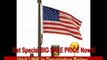 [BEST BUY] Hurricane (Internal) 50 Foot Flagpole 10x4x.312 Bronze Finish Flagpole