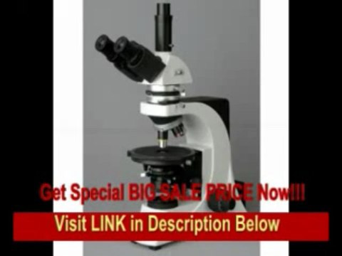 [BEST PRICE] AmScope 40x-1500x Infinity Polarizing Microscope + 5MP Camera