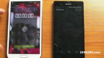 Sony Xperia Z video review - Browser