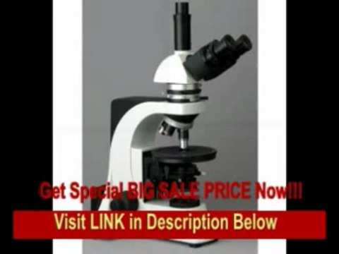 [SPECIAL DISCOUNT] AmScope 40x-1500x Infinity Polarizing Microscope + 1.3MP Camera