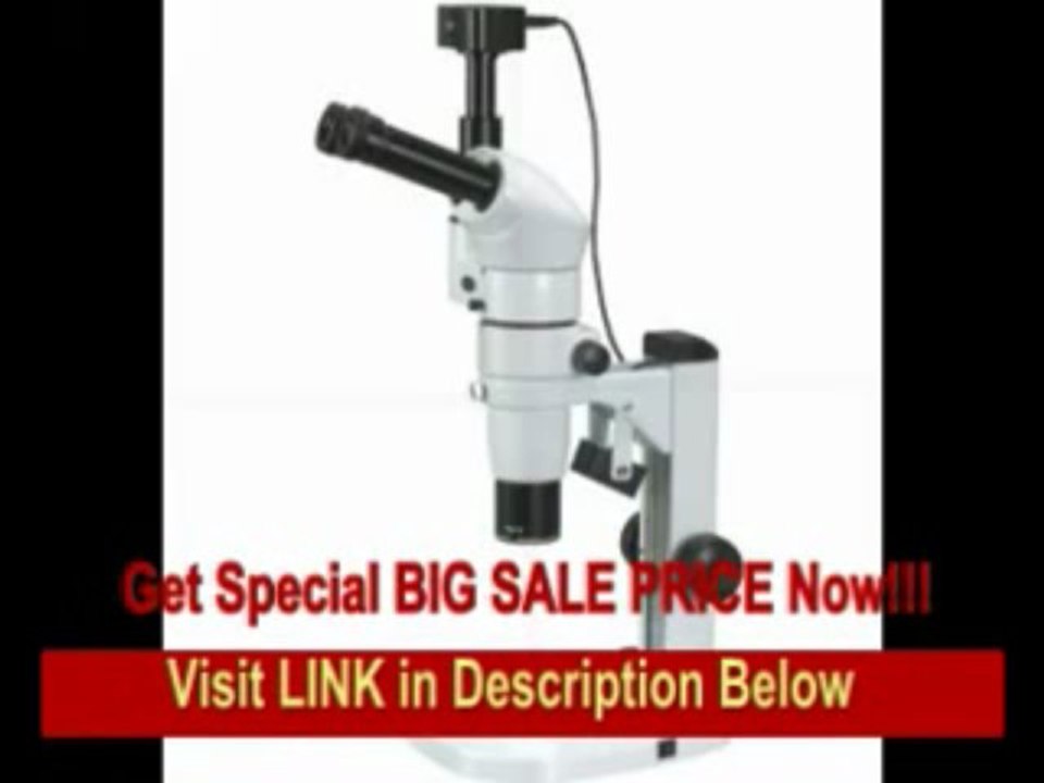 [BEST BUY] AmScope 8X-80X Common Main Objective Stereo Microscope + 5MP Camera Win & Mac