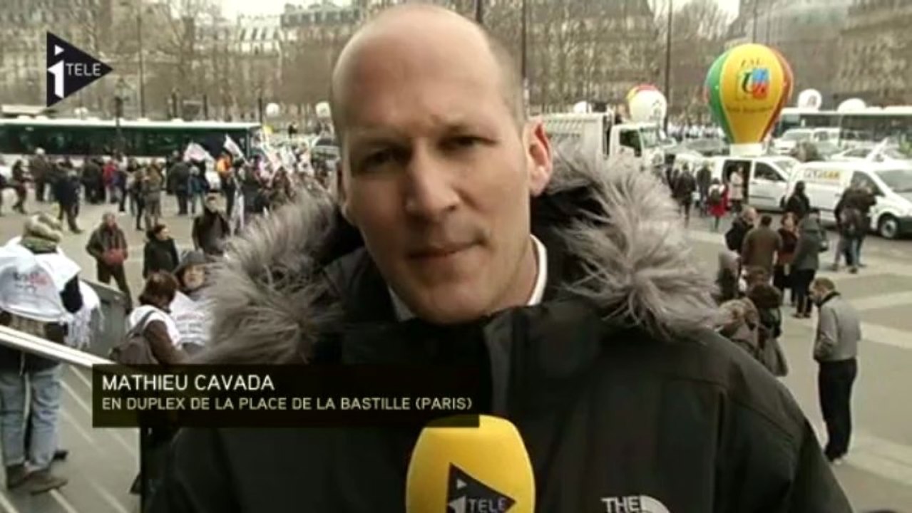 Les enseignants dans la rue