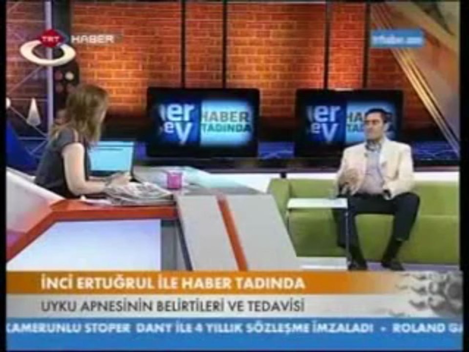 Trt Haber- Haber Tadında - Dr. Bahadır Baykal Uyku Apnesi ve Tedavisi - 1. Bölüm