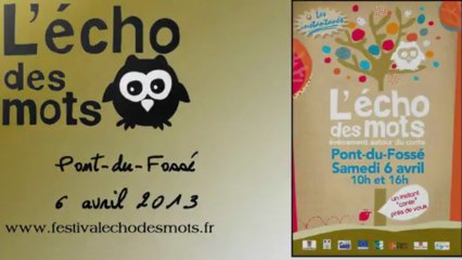 Les instantanés de l'écho des mots 2013 "Baluchon" le06 avril 2013