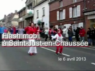 Flash mob à Saint-Just-en-Chaussée
