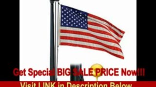 [BEST PRICE] Economy Extra 70 Foot 10X4X.312 Black Finish Flagpole