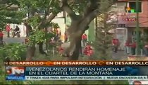 Todo listo en Cuartel de la Montaña para homenaje a Chávez