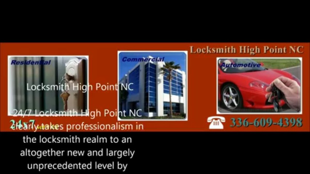 Locksmith High Point NC | High Point NC Locksmith