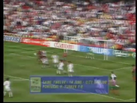 1996 (June 14) Portugal 1- Turkey 0 (European Championship)