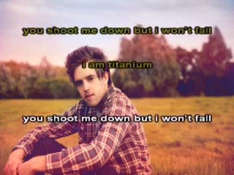 David guetta ft. sia - titanium (karaoke)