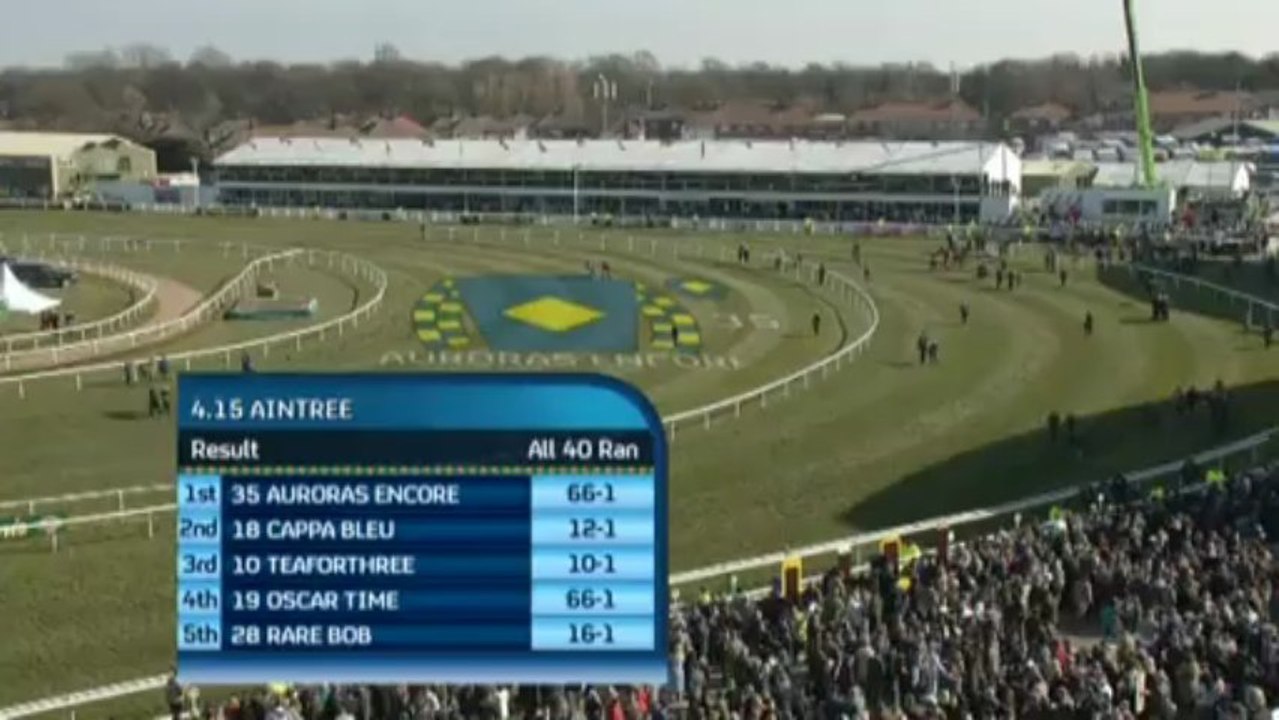 06.04.2013 Aintree (GB) 5.Race John Smiths Grand National Handicap Chase 2013 -  Group III 7.141 m