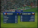 1996 (June 26) France 0-Czech Republic 0 (European Championship)